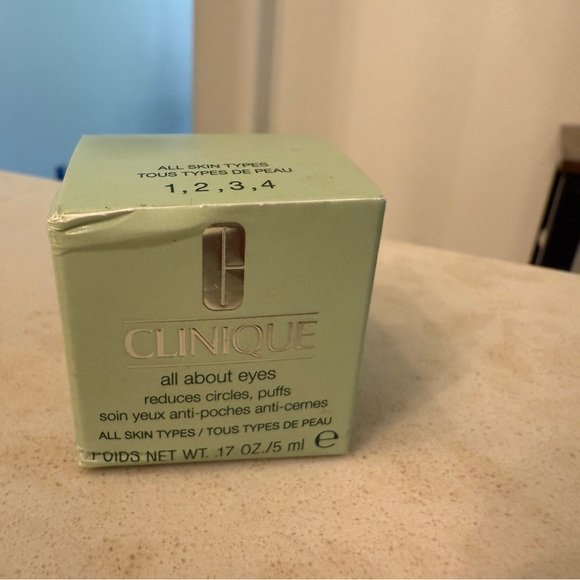 Clinique All About Eyes Cream - .17 oz travel size - Picture 1 of 4